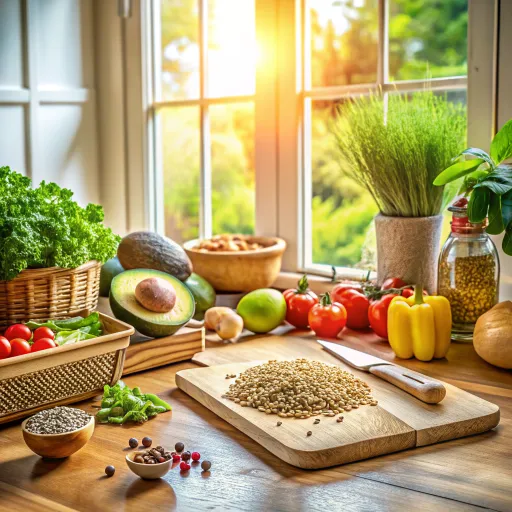 Kasza Orkiszowa z Warzywami i Awokado